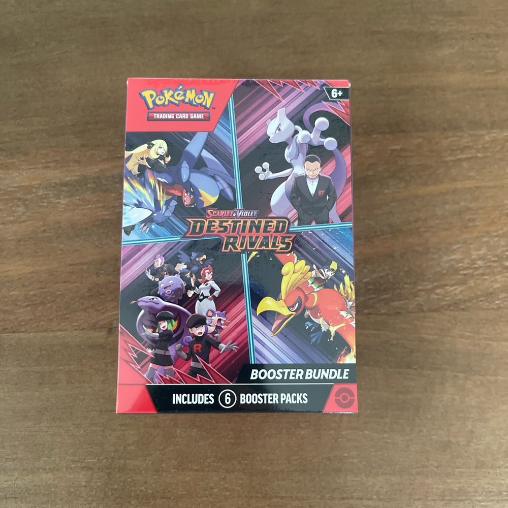 Pokemon Scarlet & Violet Booster Bundle - Red, Purple, Black